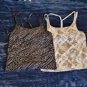 Pair Victoria's Secret Racerback Bra Tops